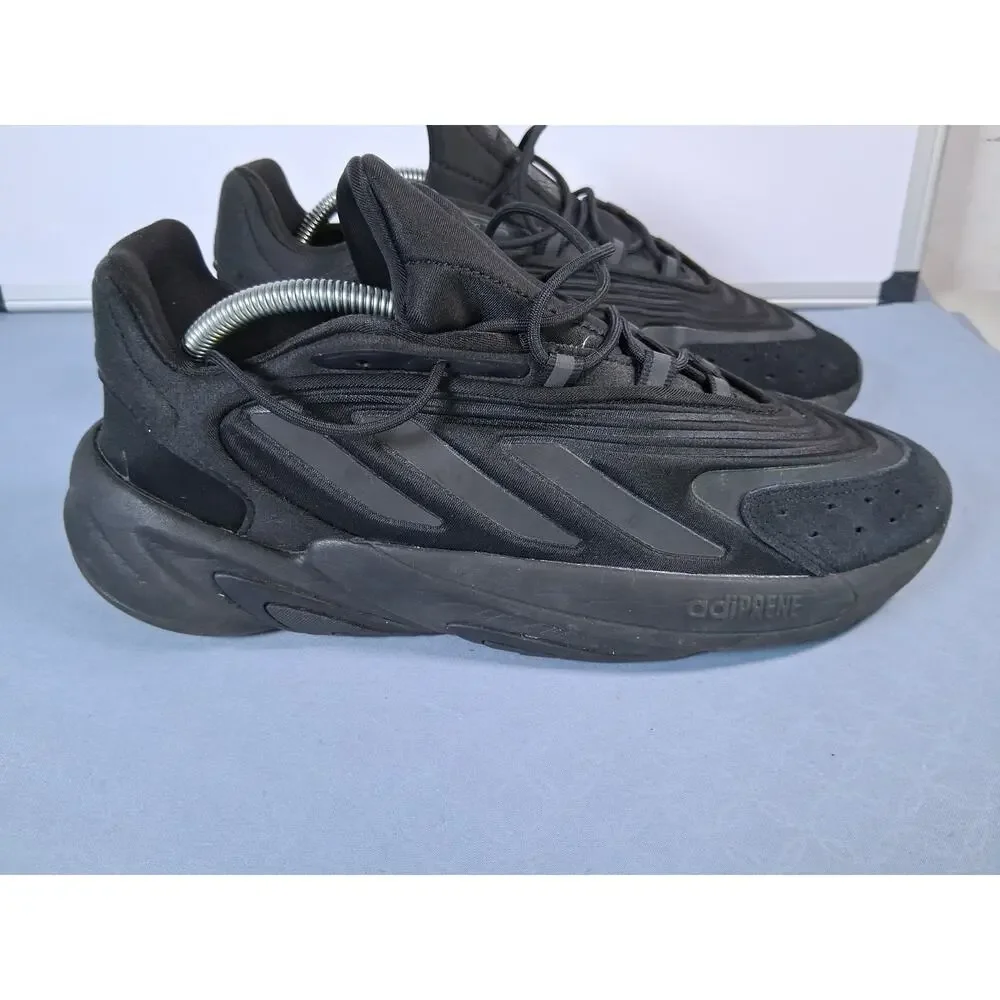 Adidas Ozelia Triple Black Carbon Men Size 10 Sneakers H04250 Running Shoes Low